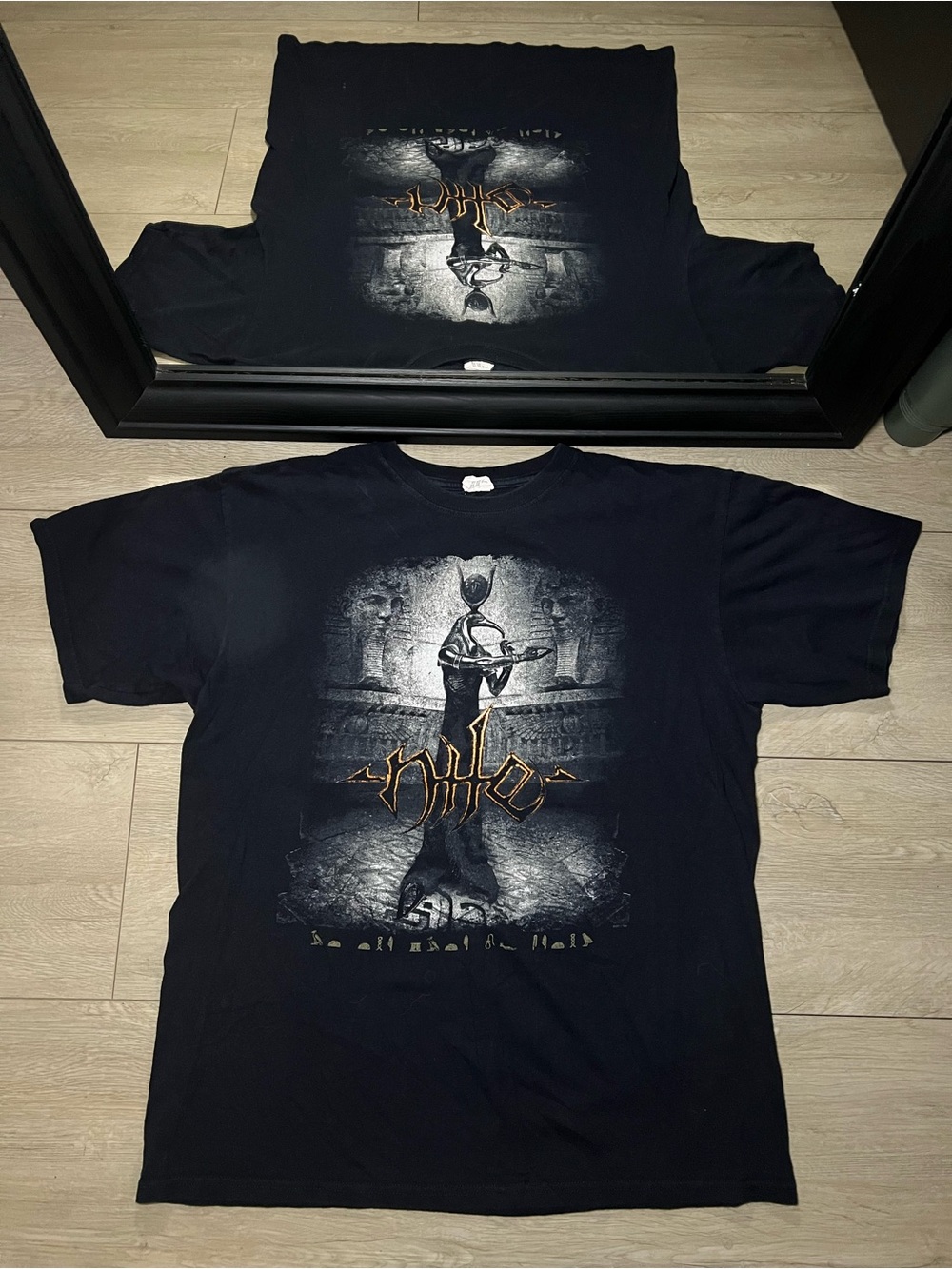 Vintage 2000s Nile “At The Gate Of Sethu” Tour Merch Shirt